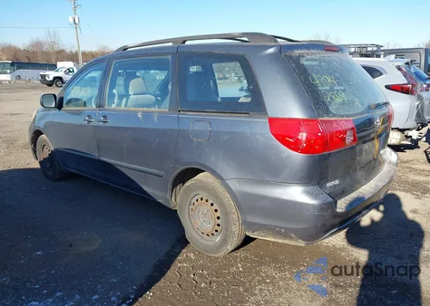 2010 Toyota Sienna Ce из США, поврежденный, VIN 5TDKK4CC3AS301960